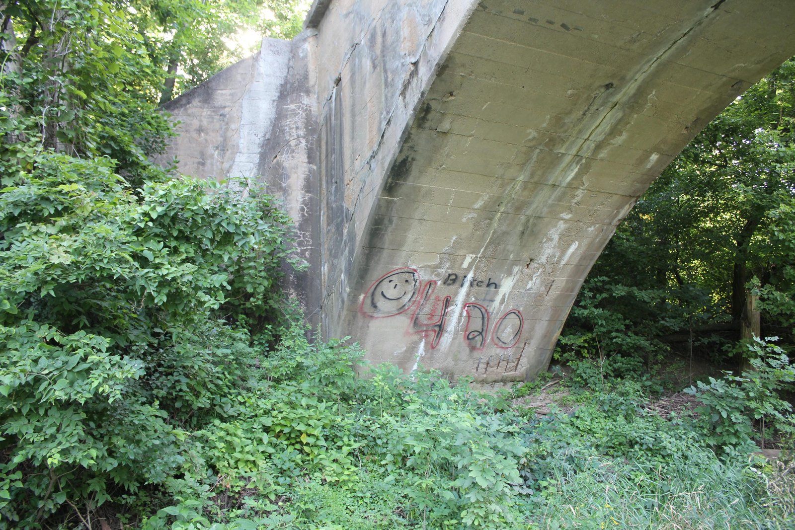 East abutment